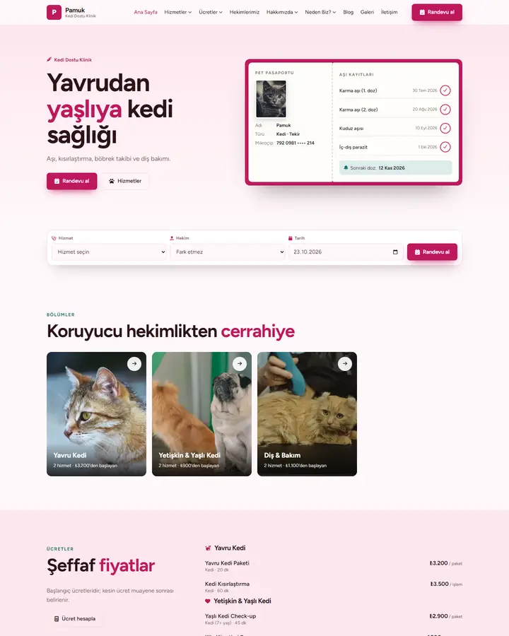 Tema 12 – Aşı Karnesi tasarım önizlemesi