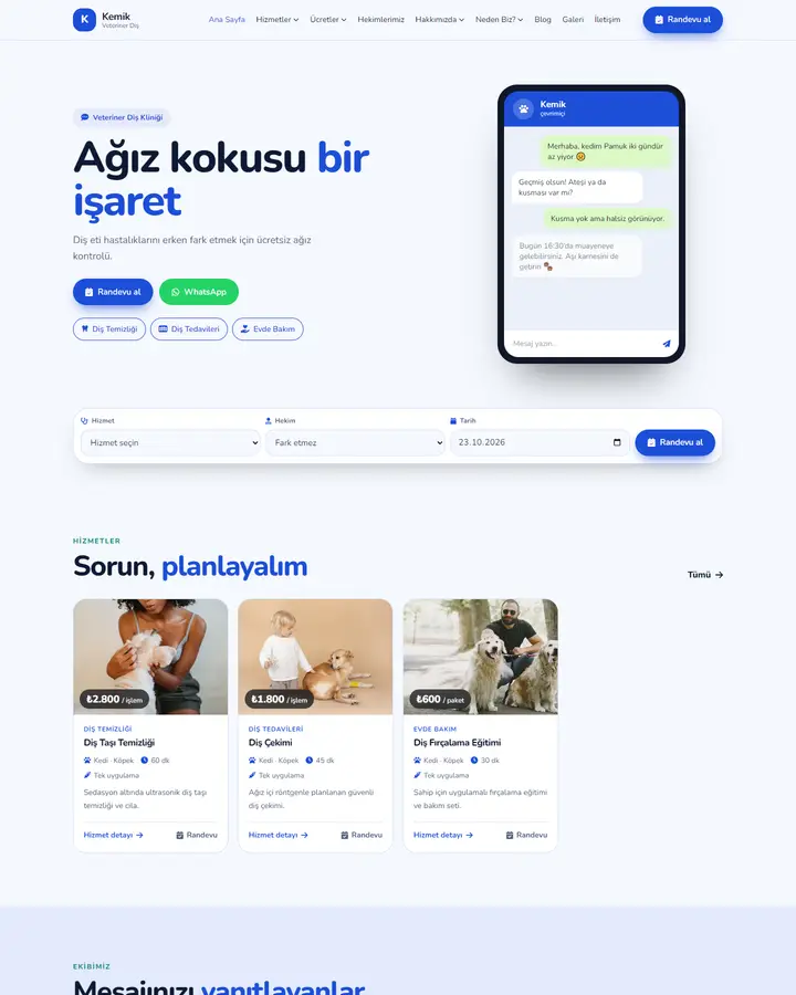 Tema 16 – Mesajlaşma tasarım önizlemesi
