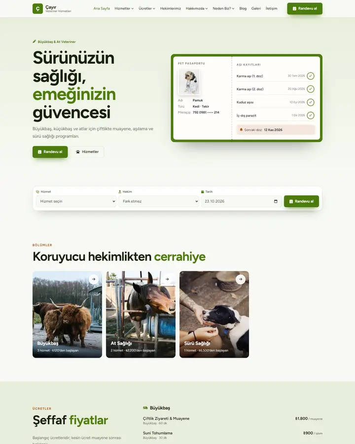 Tema 22 – Aşı Karnesi tasarım önizlemesi